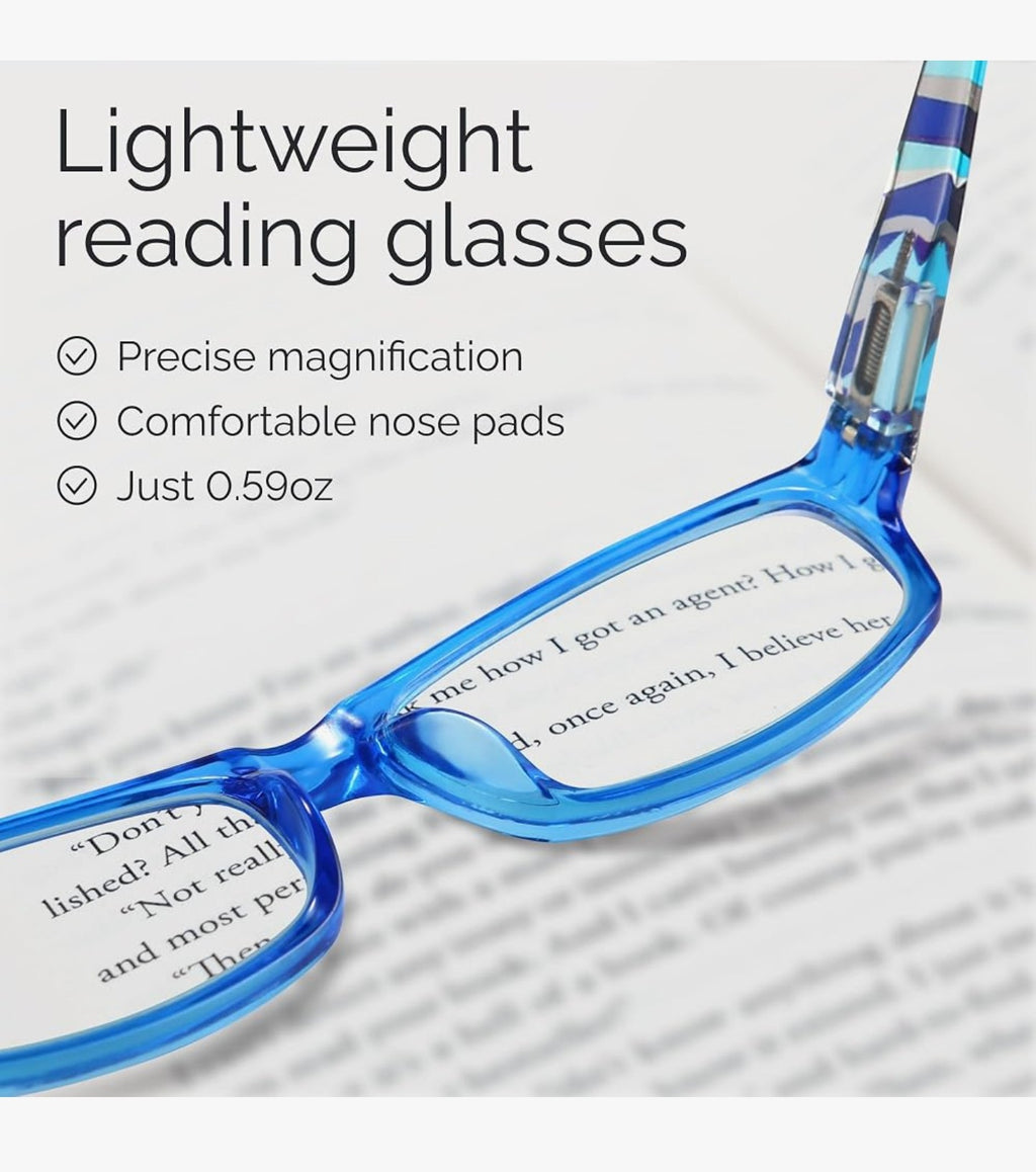 Gaoye 3.0 Reading Glasses for Women, 5 pack.