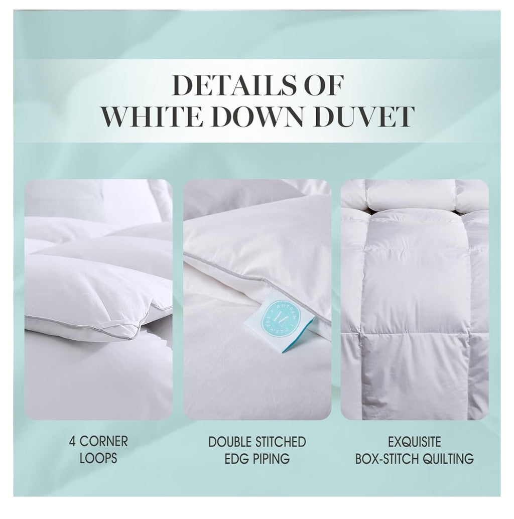 Martha Stewart White DownAll Season Comforter (Full/Queen Size)