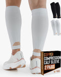 Calf Compression Sleeve, 2 Pair (L/XL)