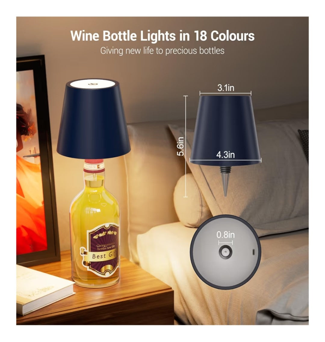 Wireless Bottle Lamp 2 pack