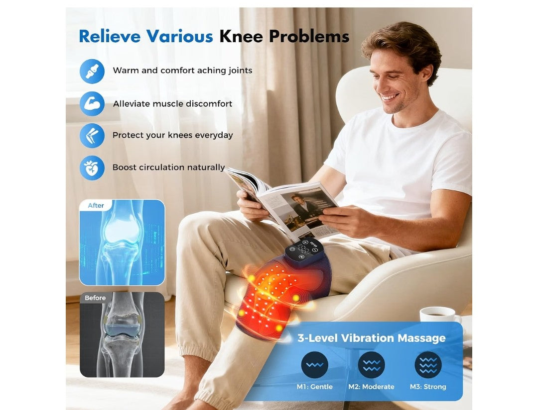 Miula Redlight Therapy & Vibration Massage Knee Brace