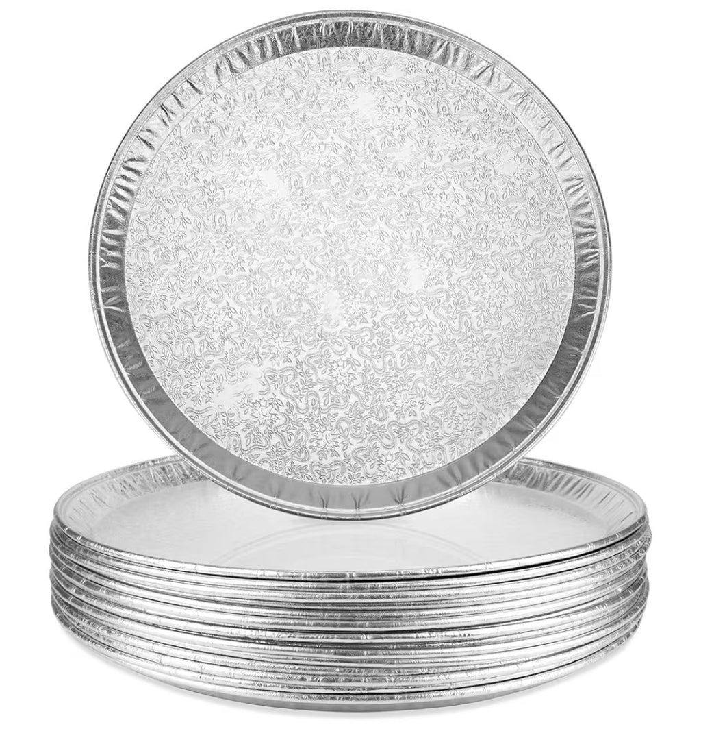Aluminum Foil Serving Trays 14in (15 pack)
