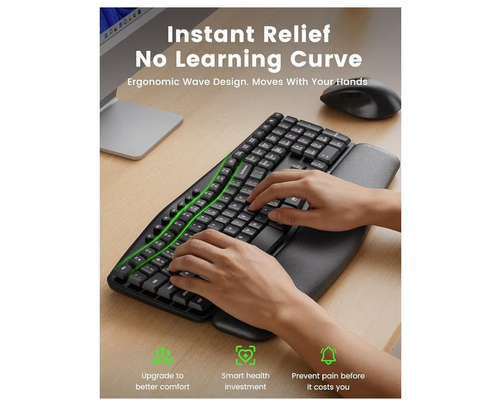 Sablute Wireless Keyboard and Mouse Combo