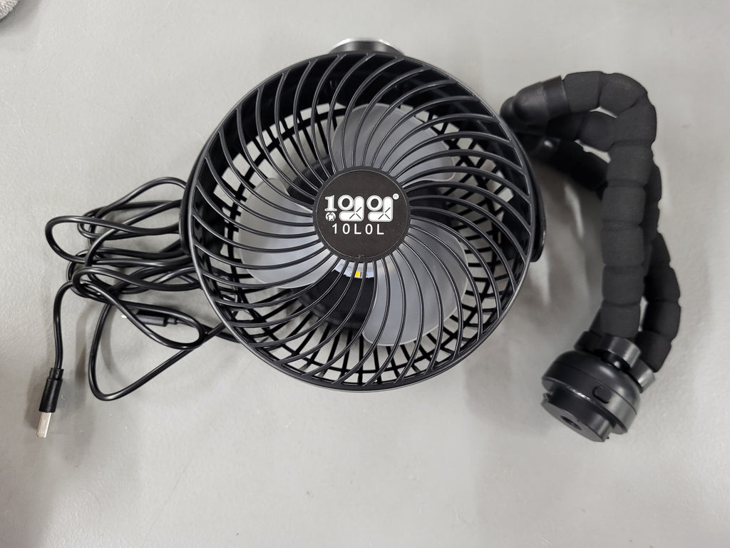 Recharable Golf Cart Fan