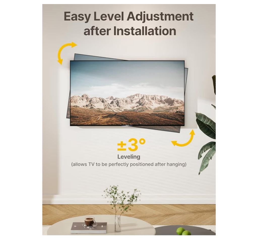 monTEK Full Motion TV Wall Mount (23-65in TV)