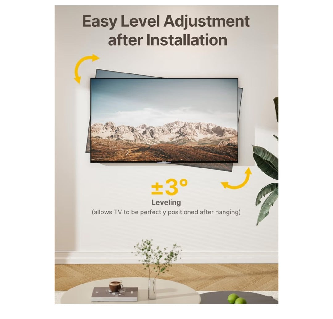 monTEK Full Motion TV Wall Mount (23-65in TV)