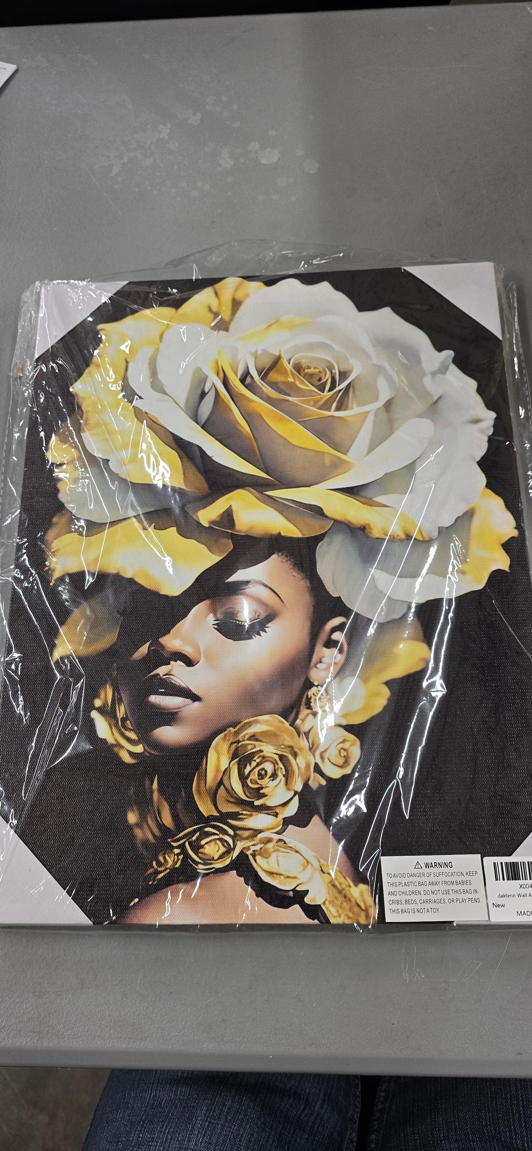 daktenn Wall Art African American Women Wall Decor.