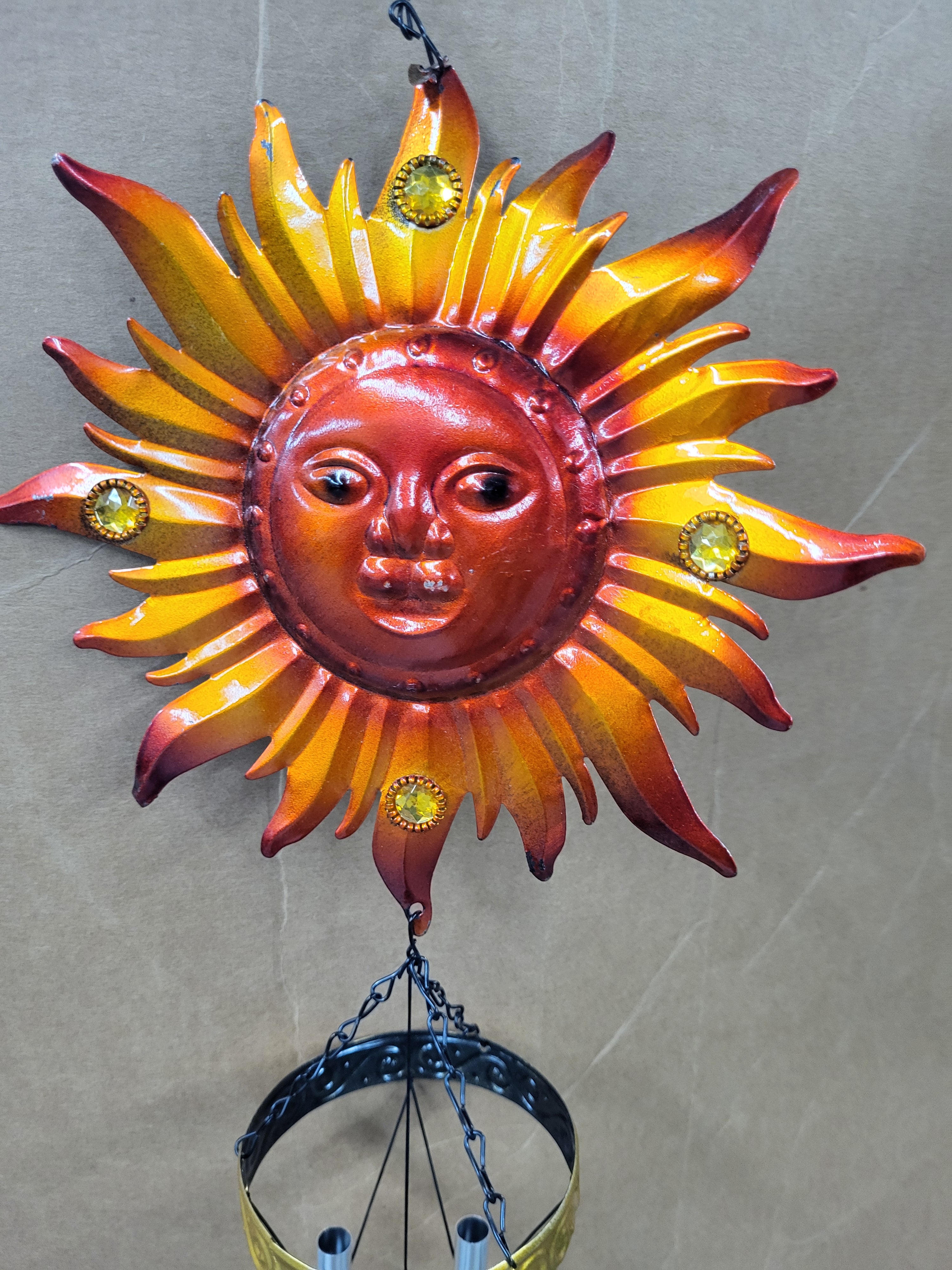 Sun and Moon Wind Chimes