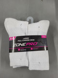 Zone Pro Ladies Crew Socks (4 pair)
