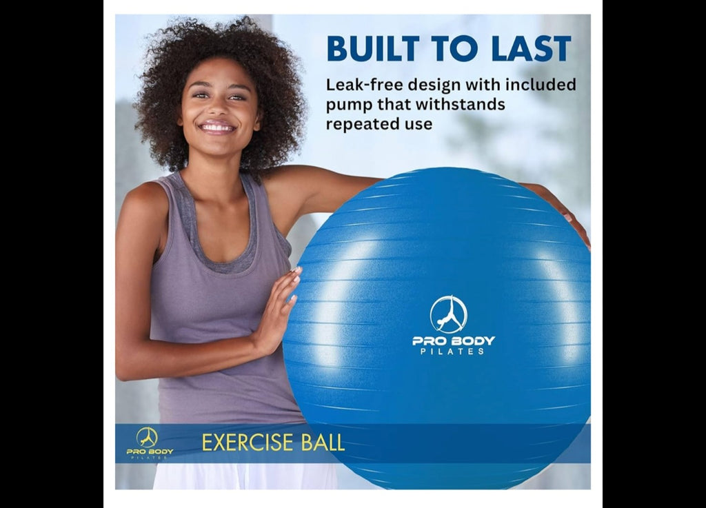 Pro Body Pilates Exercise Ball.