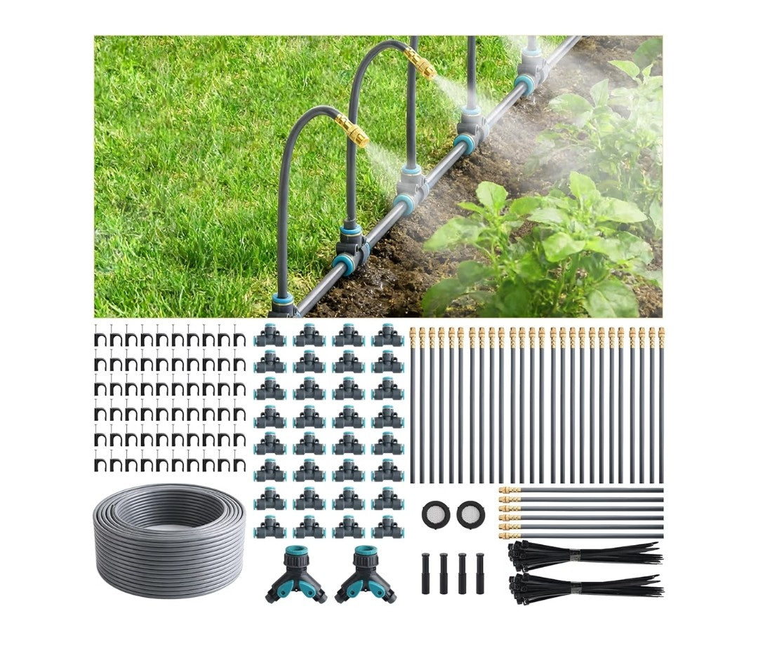 Automatic Garden Watering System 196ft