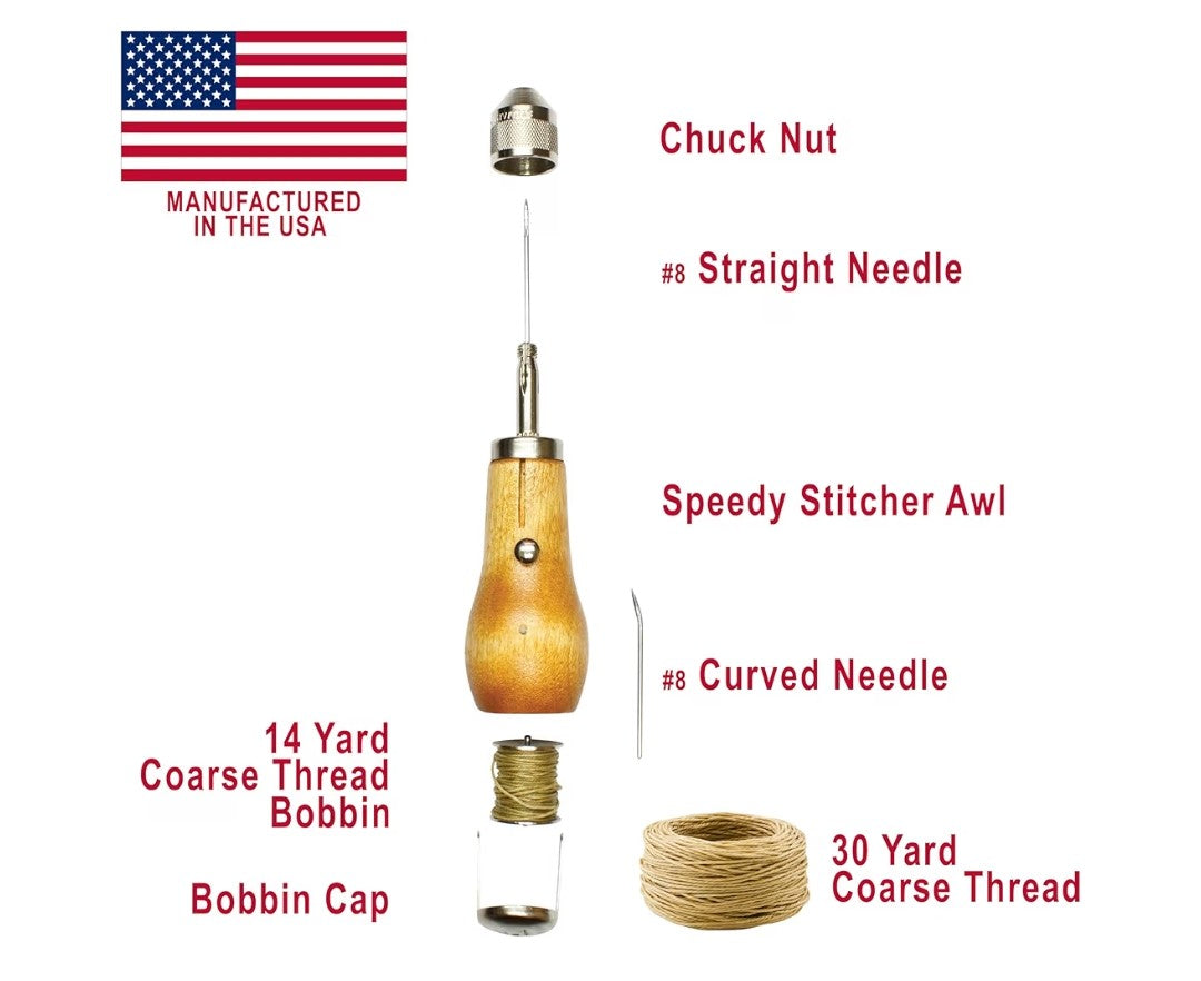 Speedy Stitcher Deluxe Sewing Awl Kit