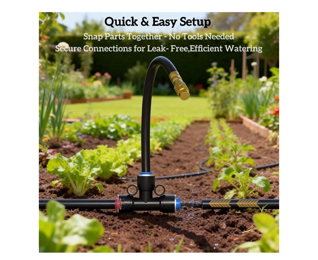 Drip Irrigation System for Garden 60ft