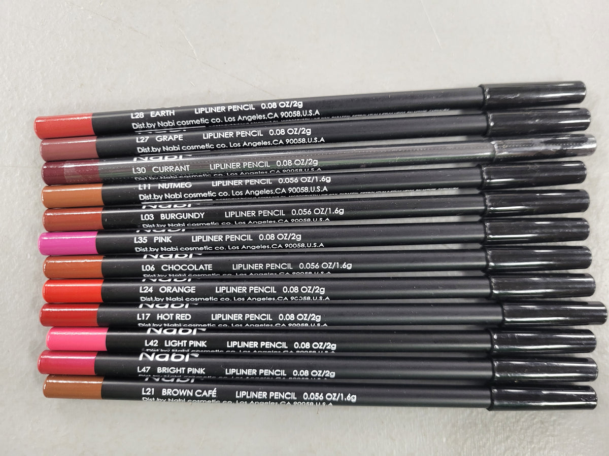 Nabi Lipliner Pencil set of 12