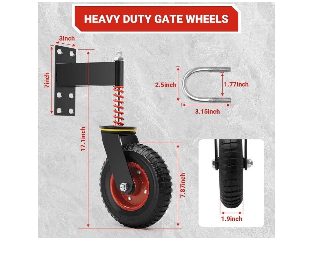 8in Gate Wheel
