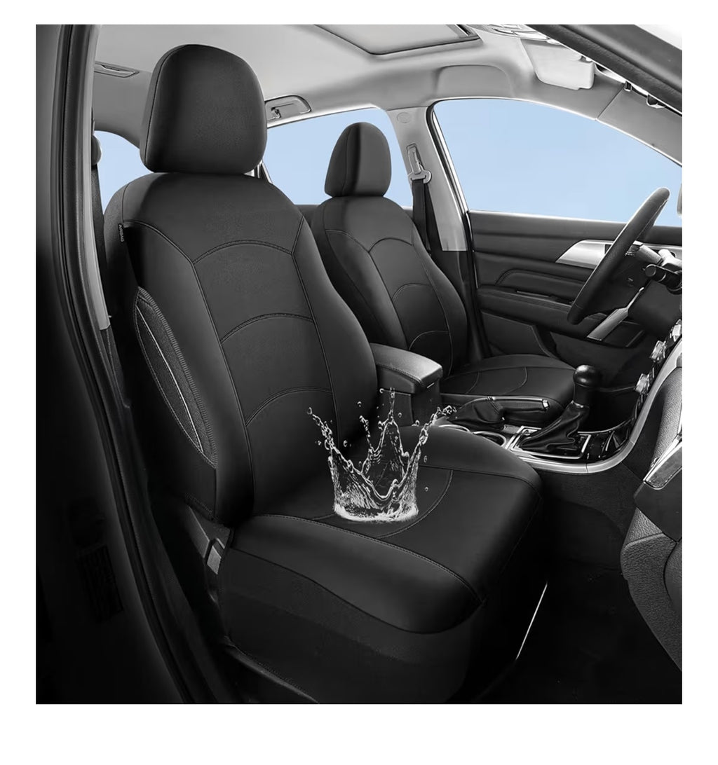 HChengkikz Car Seat Covers Full Set, Waterproof Neoprene Car Seat Covers.