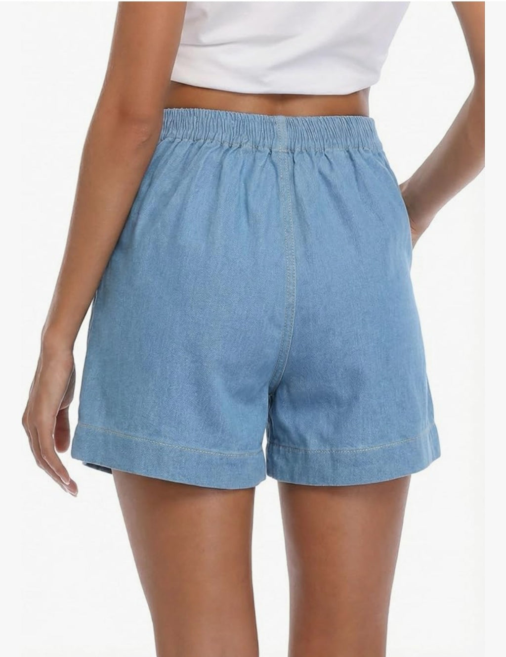 Fuinloth Denim Shorts (Size 2XL)