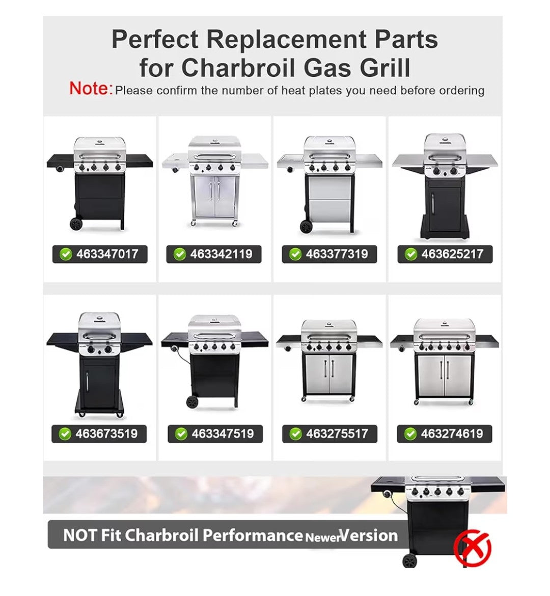 Uniflasy Charbroil Performance 4 Burner Replacement Parts