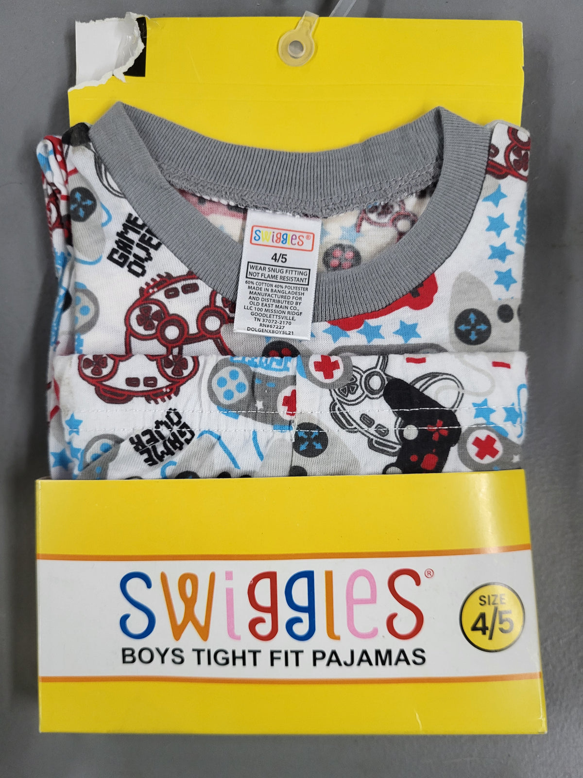 Boys Tight Fit Pajamas (4/5)