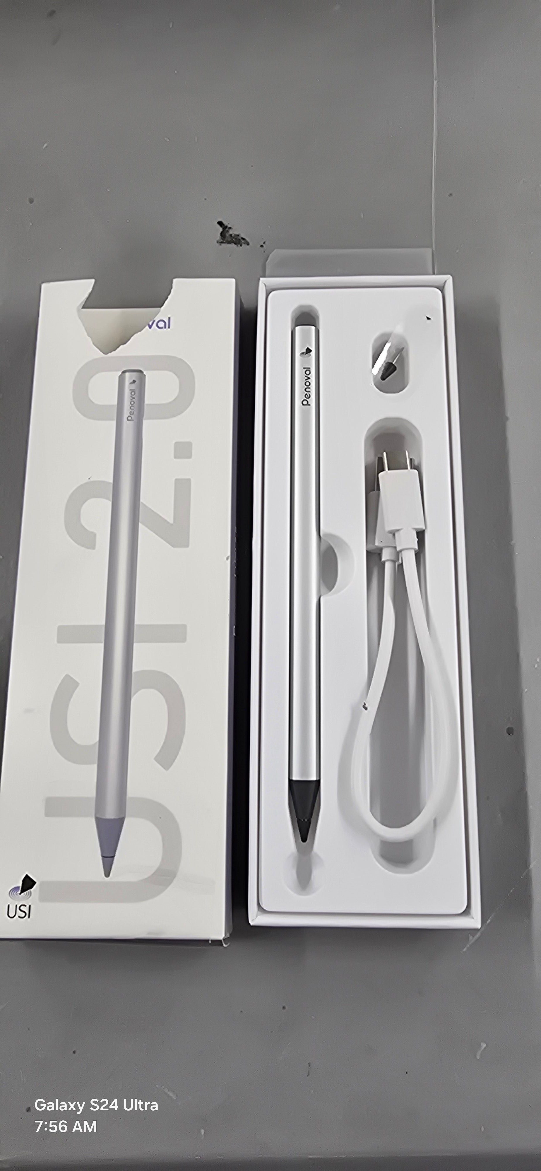 ( Open Box)Penoval USI2.0 Stylus Pen for Chromebooks - 4096 Levels Pressure for Lenovo, ASUS, HP Chrome Devices & Google Pixel Tablet