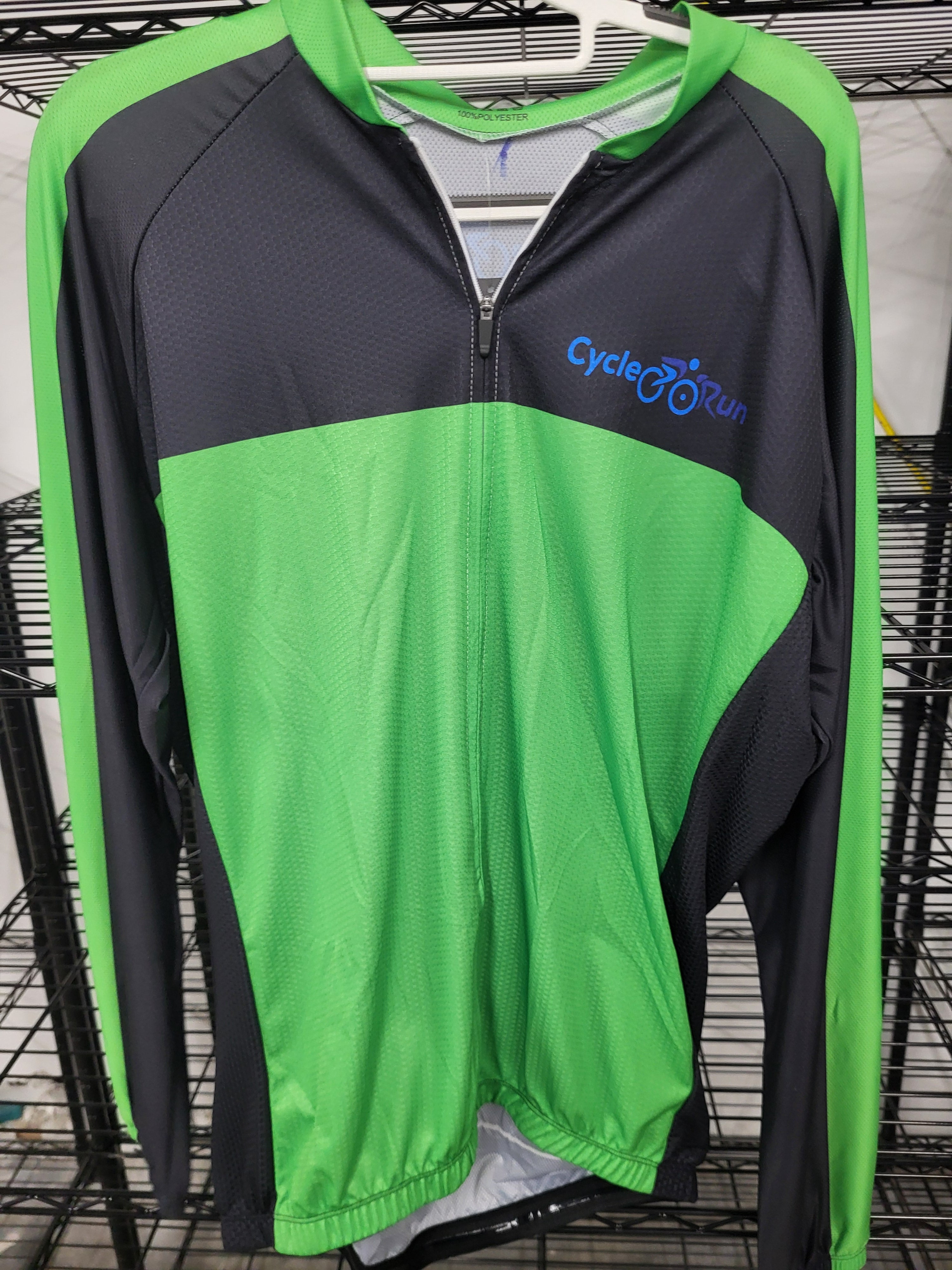 Cycling Long Sleeve Jersey (3XL)