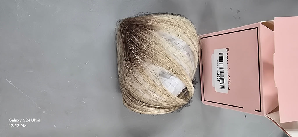 (Open box)HAIRCUBE Bangs Hair Clip in Bangs 100% Real Human Hair Bangs Clip in Hair Extensions.