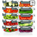 Verones Glass Meal Prep Containers 10 pack