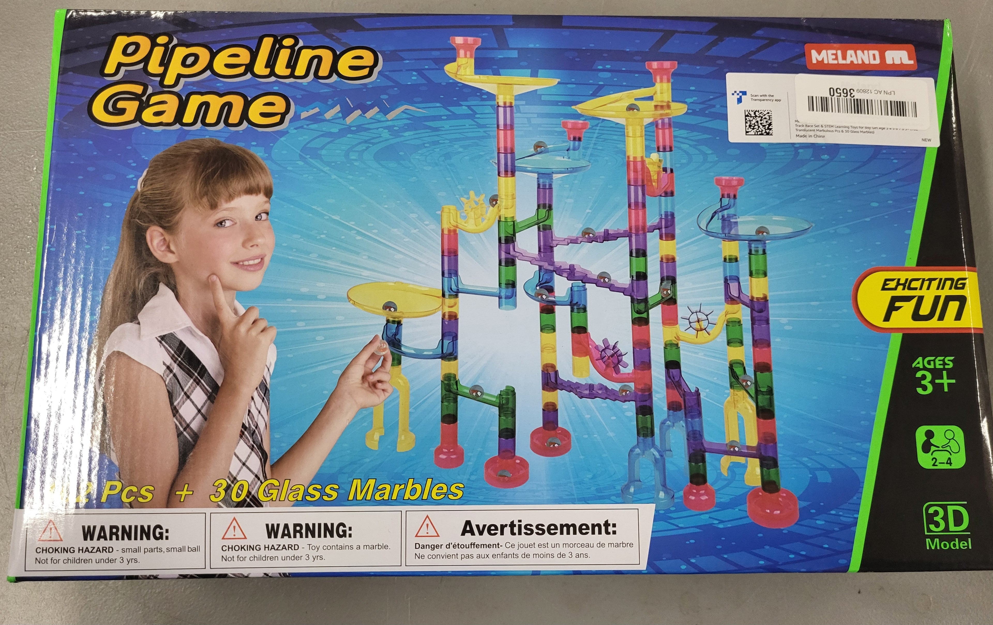 Melanie Pipeline Game 132pcs