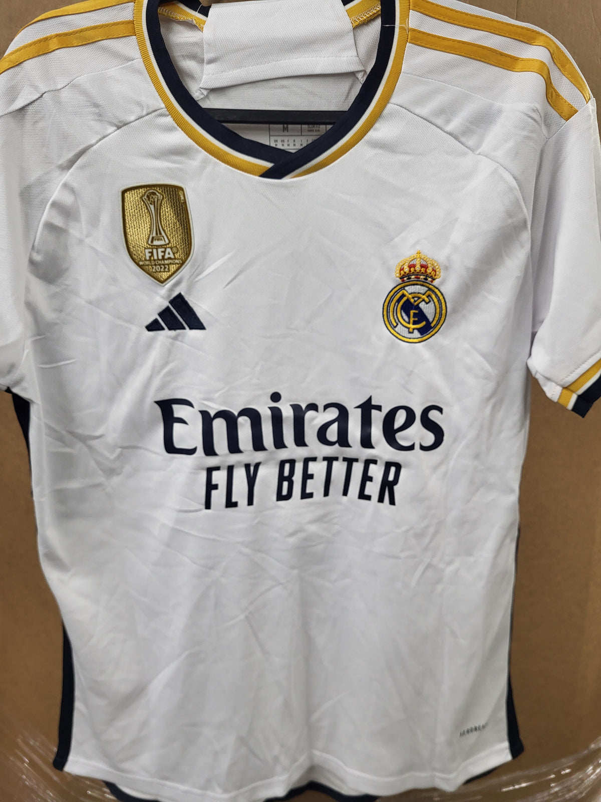 Real Madrid Home Soccer Jersey (Medium)