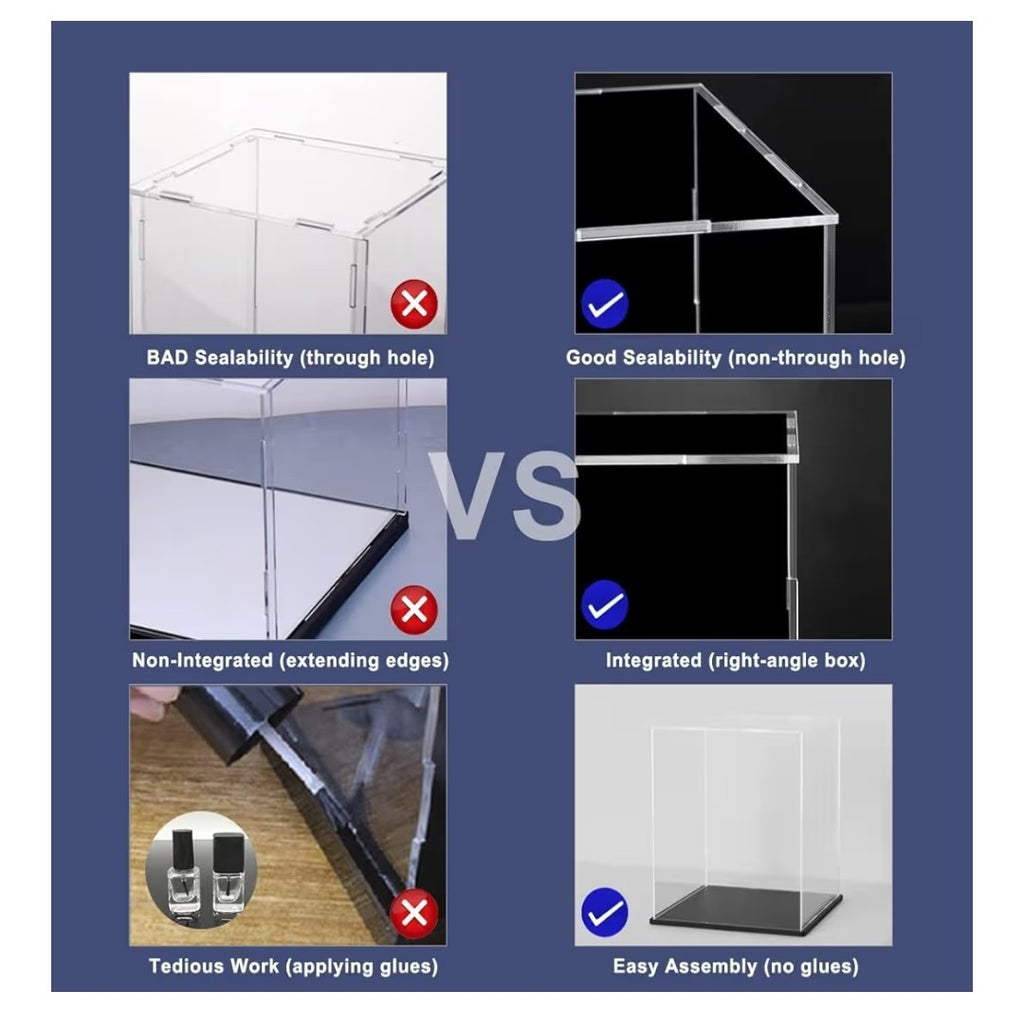 Acrylic Display Case 7x7x11in
