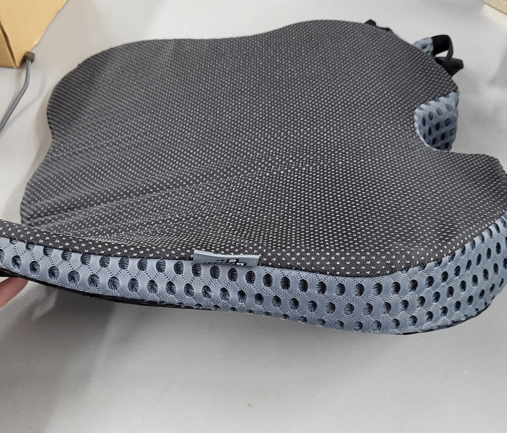 Wedge Car Seat Cushion for Better Visibility & Sciatica Pain Relief - High Density Memory Foam, Non-Slip Ergonomic Car Seat Cushion for Driving, Universal Fit for Car, SUV,Truck & Tractor