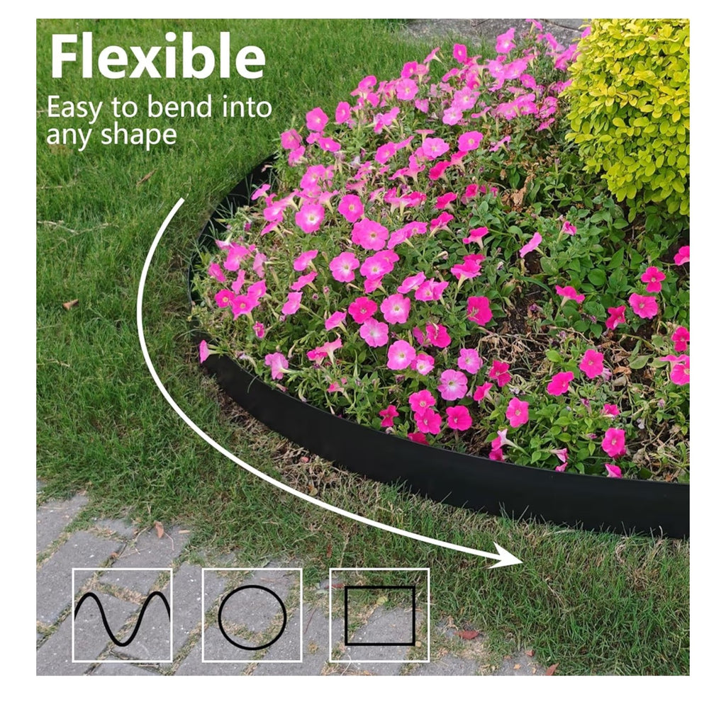 Landscape Edging 4 Inch Tall 20FT with 30Pcs