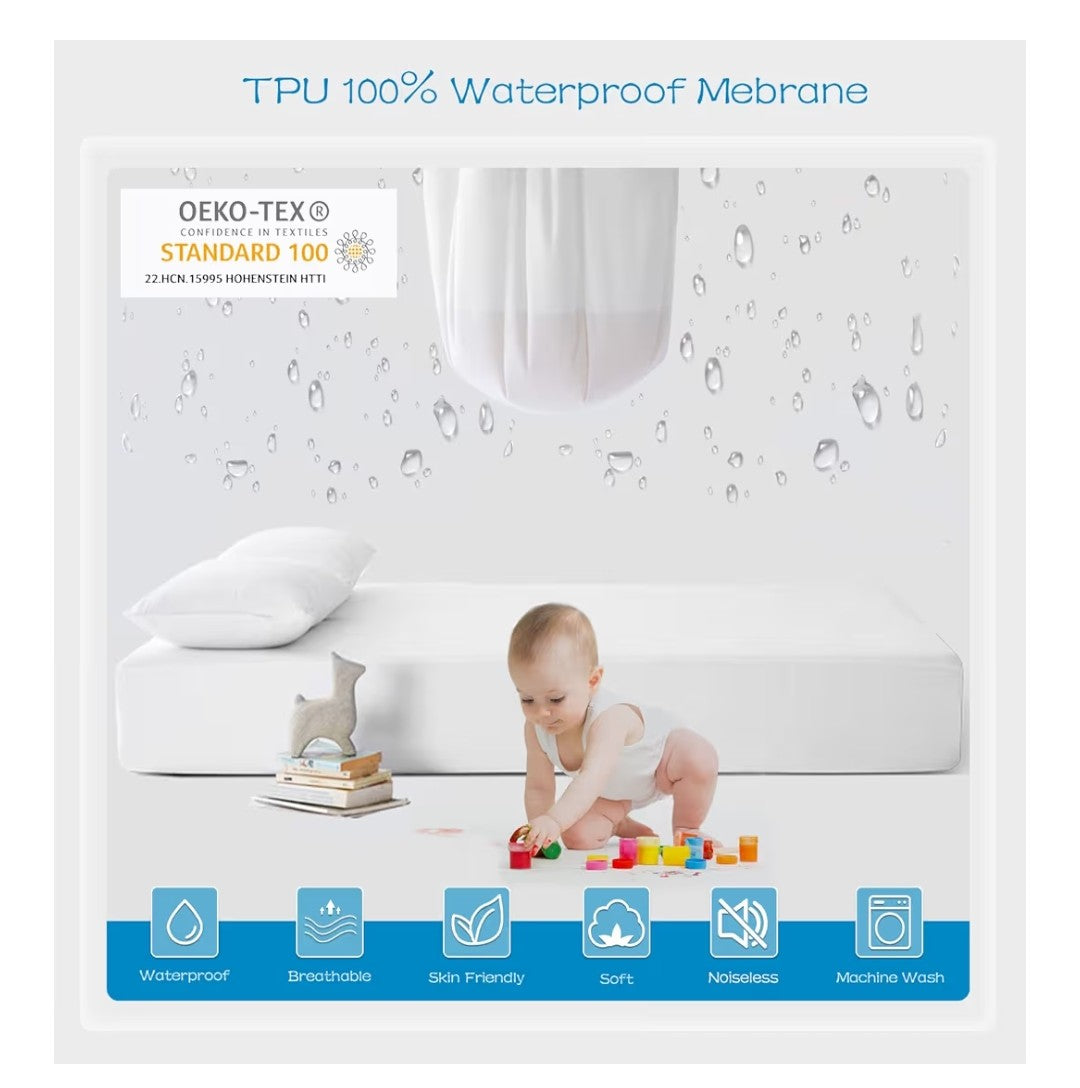 GRT Waterproof Mattress Protector Twin Size
