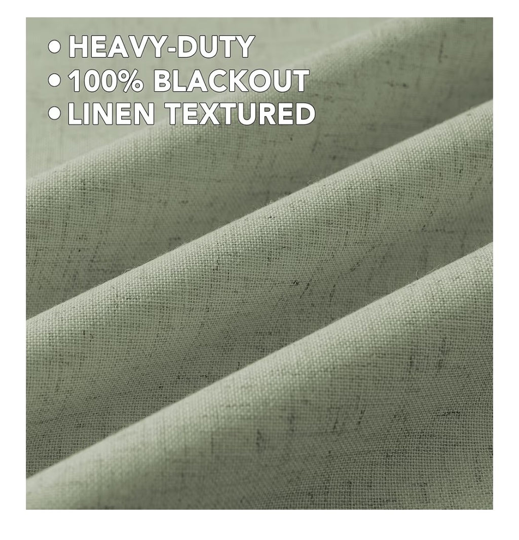 H.Versailtex Blackout Curtains 63in 2 Panels