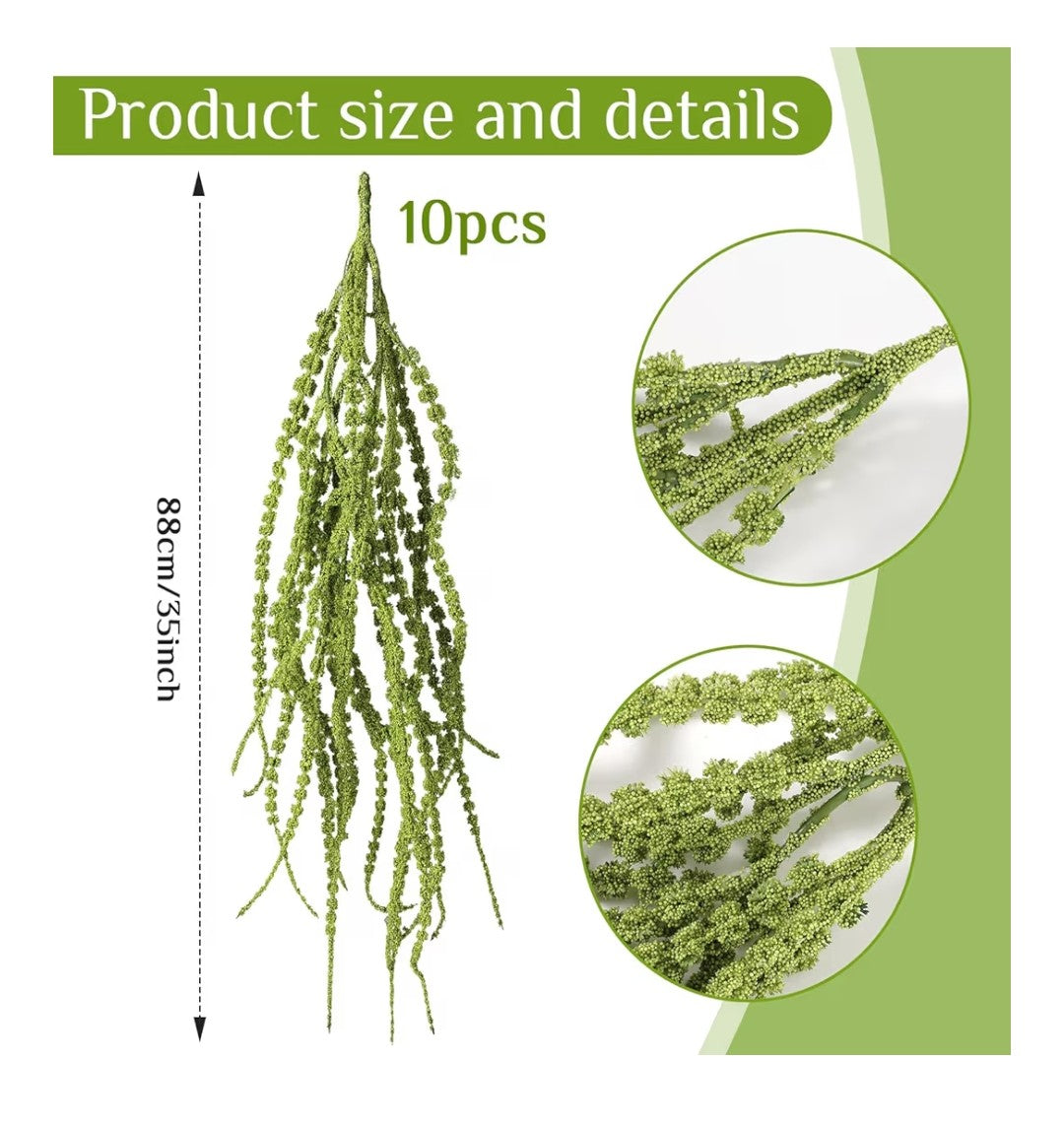 Artificial Amaranthus Hanging Flower 35in 10pcs