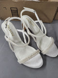 Palscou pearl block heel (size 7.5-8)