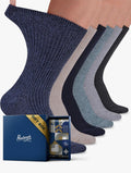 Prembrook Diabetic Socks, 6 Pairs (Large)