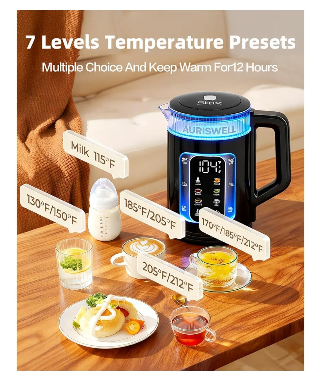 Auriswell Electric Tea Kettle