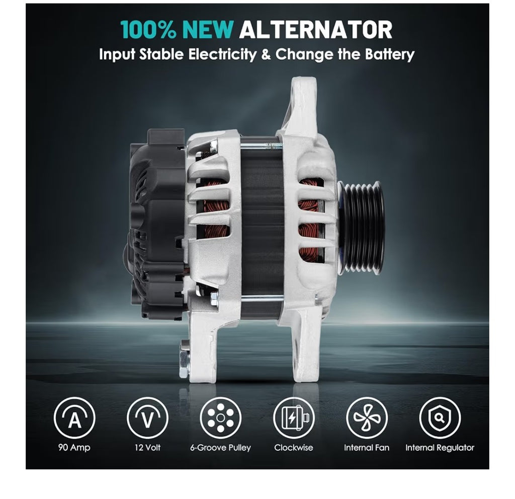 Alternator 13209 Replacement for Hyundai, Veloster, and Kia