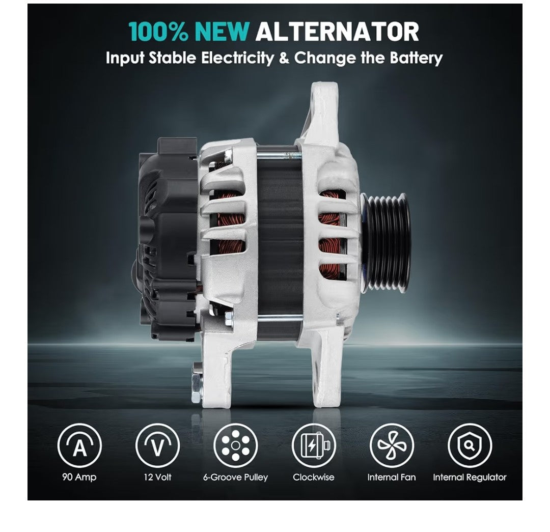 Alternator 13209 Replacement for Hyundai, Veloster, and Kia