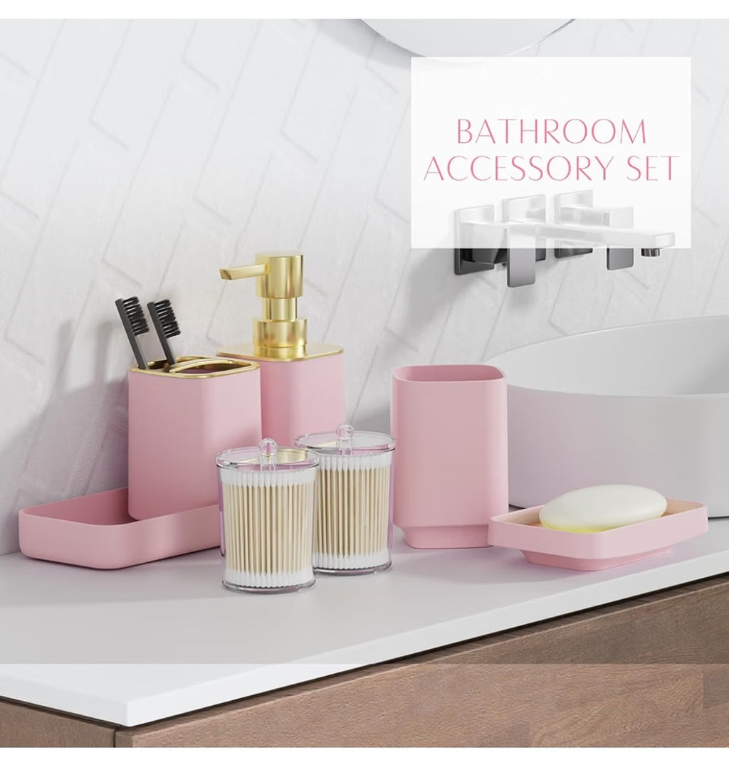 Bathroom Accessory Set (8 pieces)