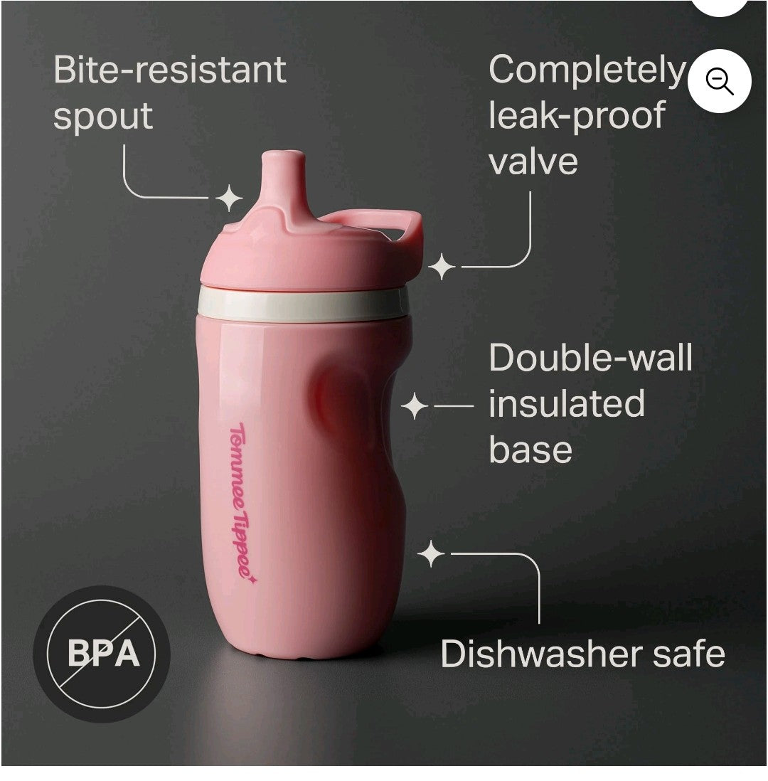 Tommee Tippee Insulated Toddler Water Bottle (2 pack)