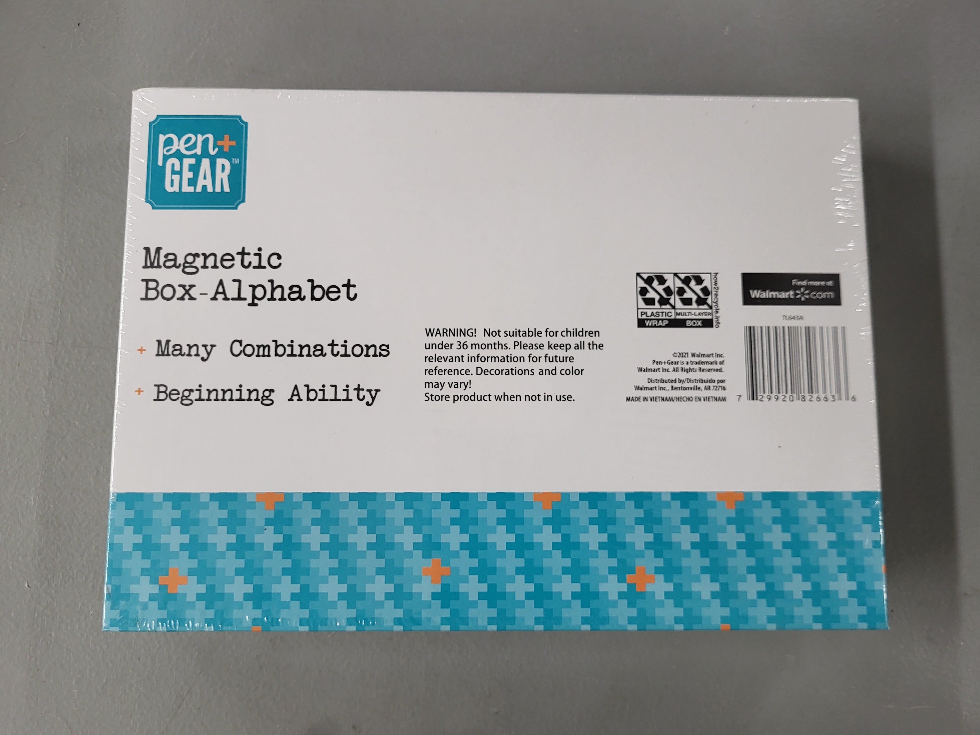 Pen+Gear Magnetic Box-Alphabet