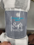 Soft Throw Blanket 50x60 inches