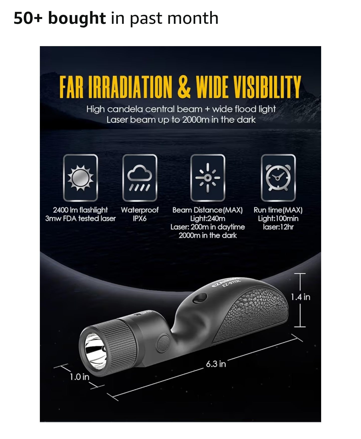 2400 Lumen Green Laser