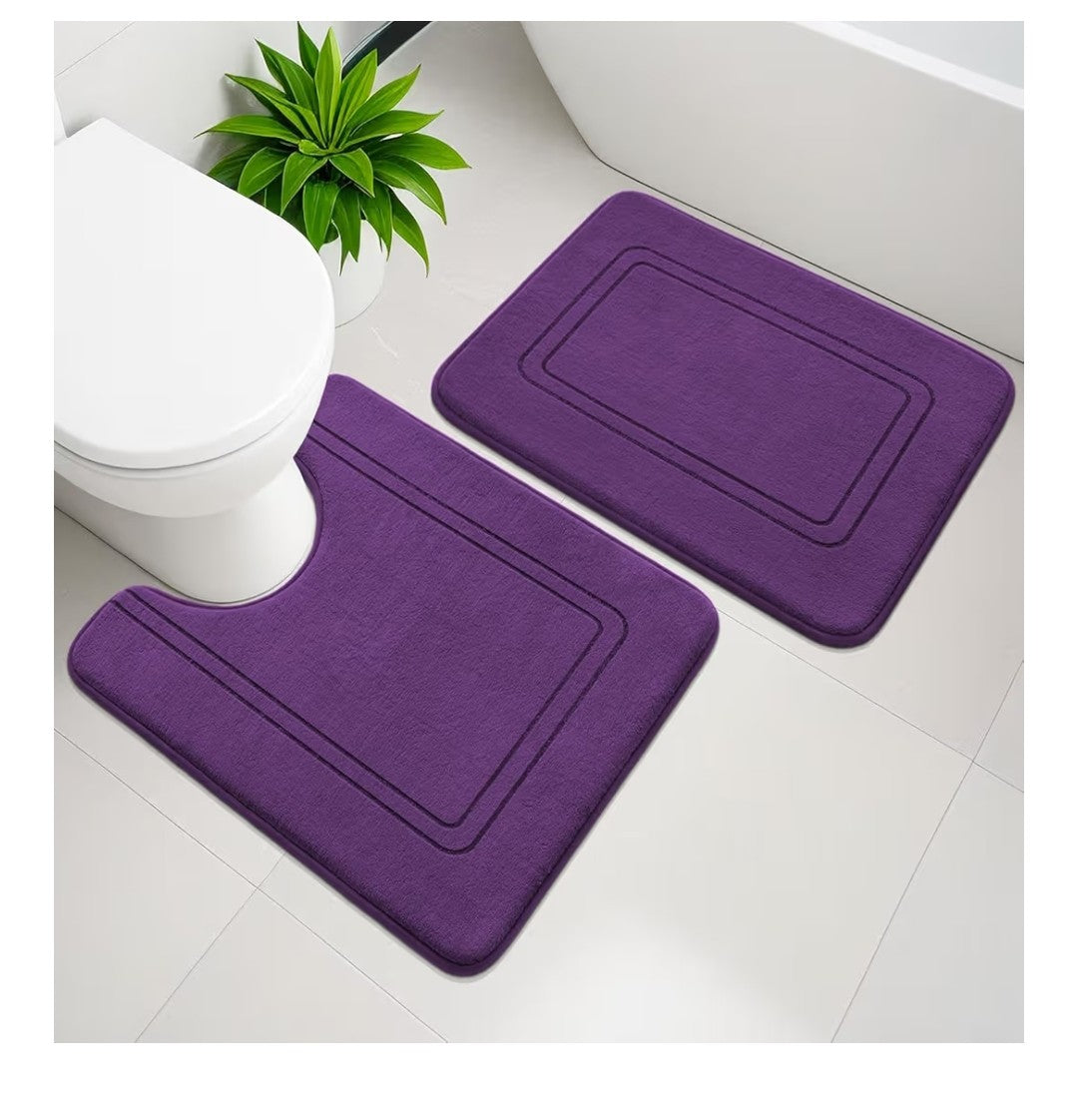 Bathroom Mat Set of 2