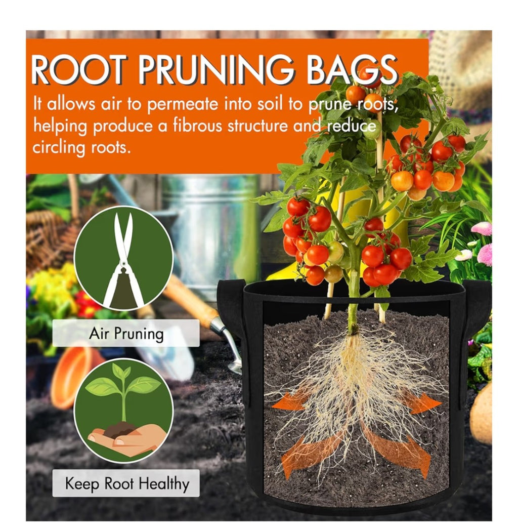 Garden 10-Pack 15 Gallon Grow Bags