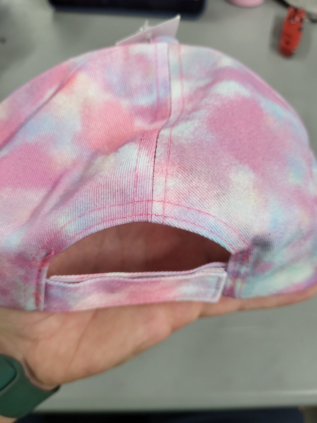 Tie Dye, Rhinestone Velcro Hat