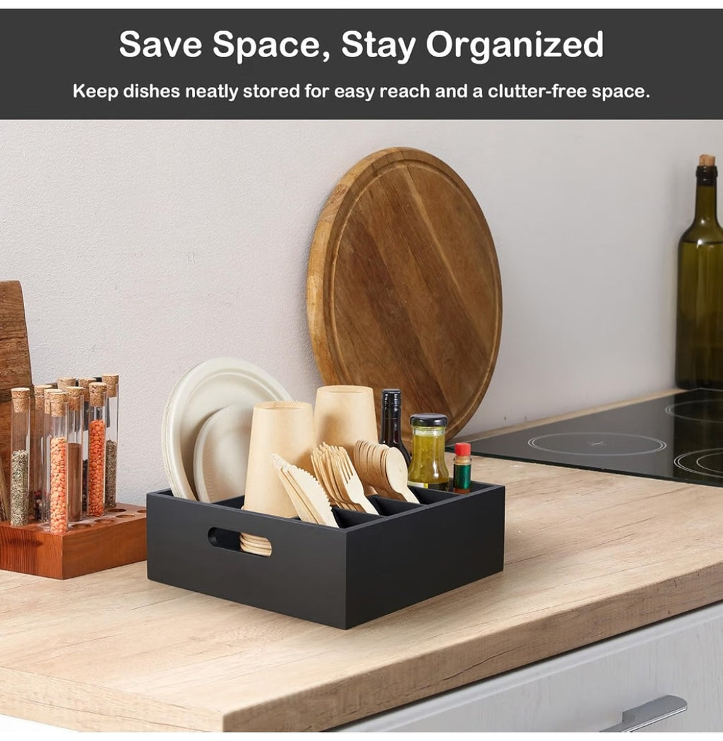 Wood Utensil Holder