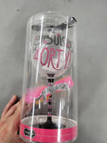 Fabulous at 40RTY! Wine Glass